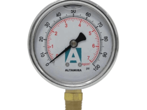 Manómetro en Gliserina 0-100G